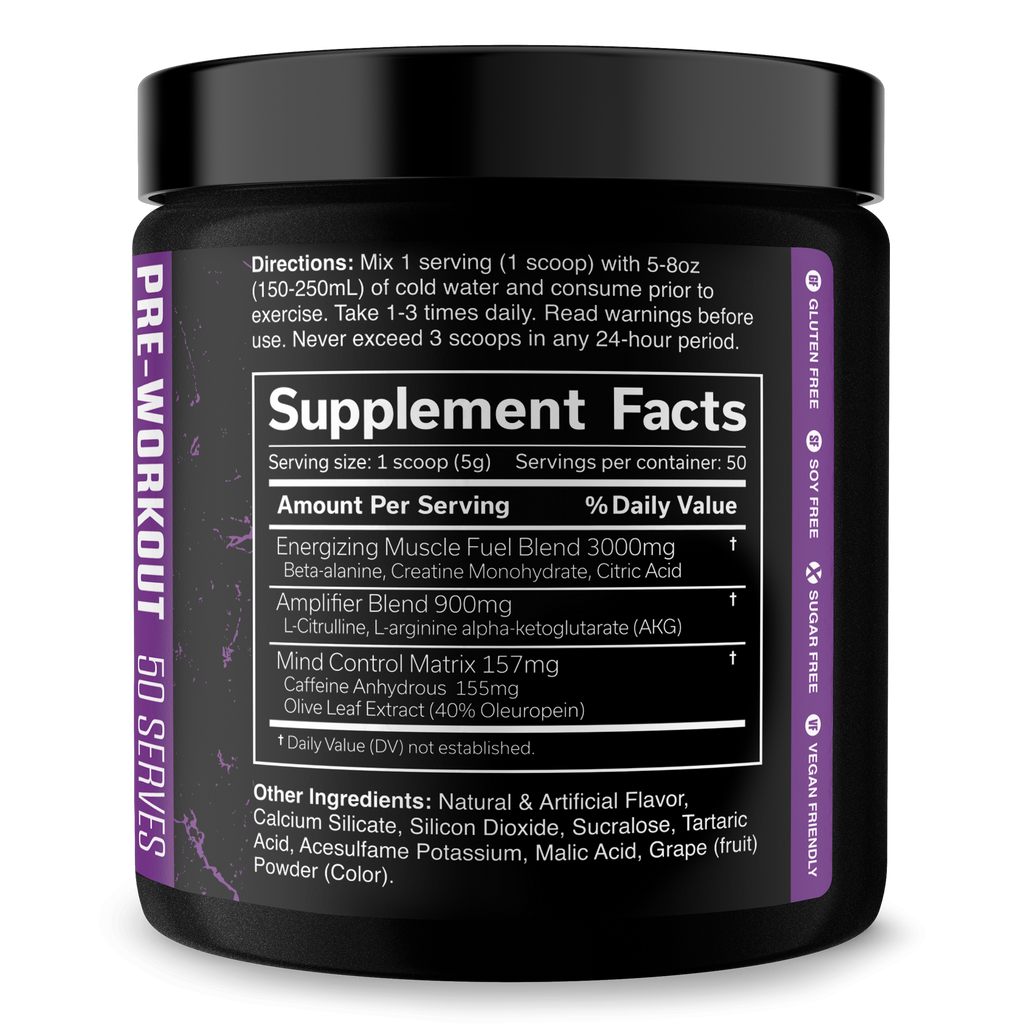 THE CURSE! High-Stim Pre-Workout - 17 Flavors