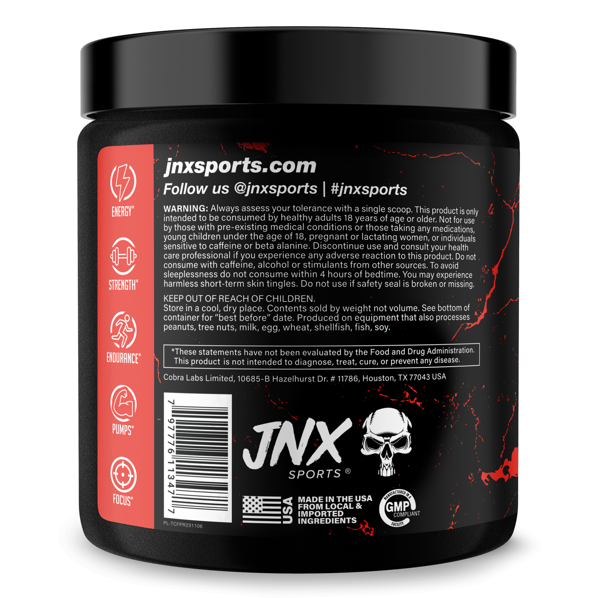 THE CURSE! High-Stim Pre-Workout - 17 Flavors