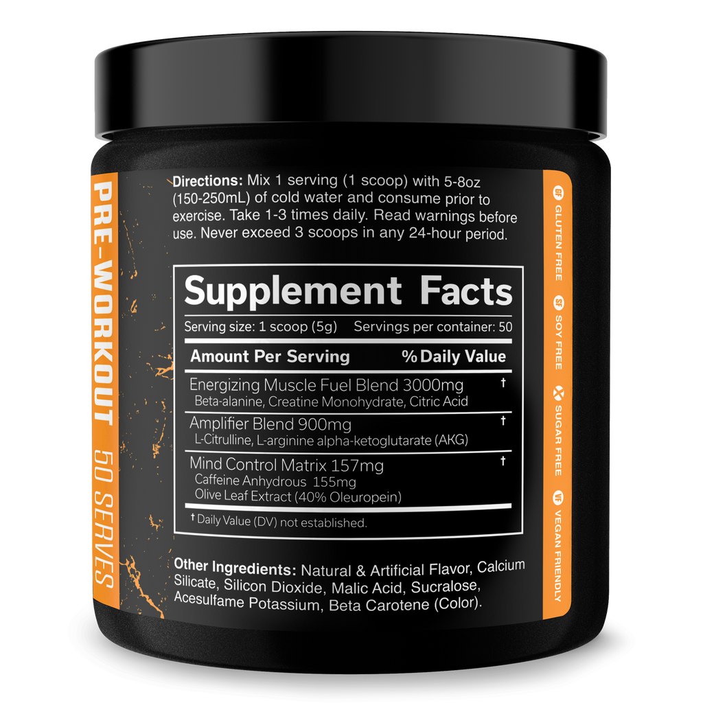 THE CURSE! High-Stim Pre-Workout - 17 Flavors