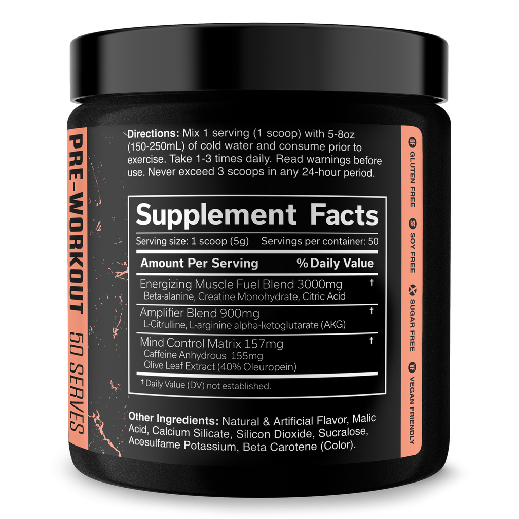 THE CURSE! High-Stim Pre-Workout - 17 Flavors