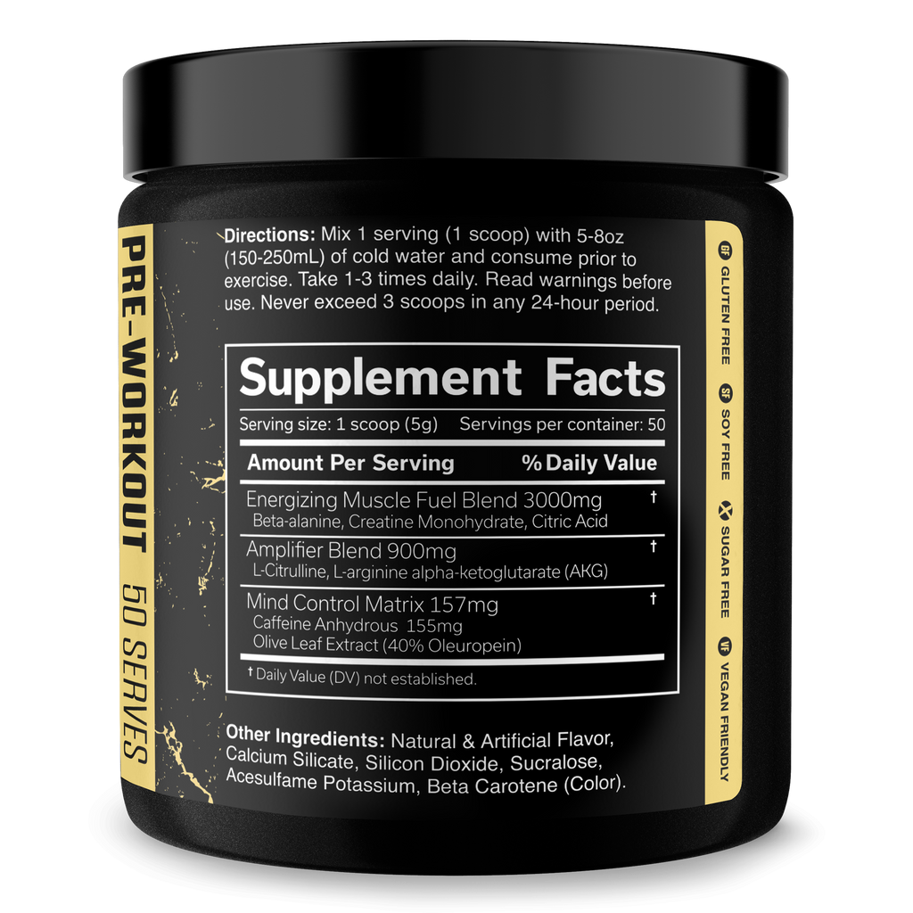 THE CURSE! High-Stim Pre-Workout - 17 Flavors