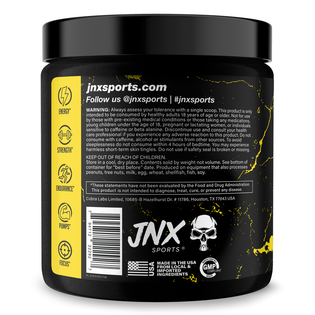 THE CURSE! High-Stim Pre-Workout - 17 Flavors