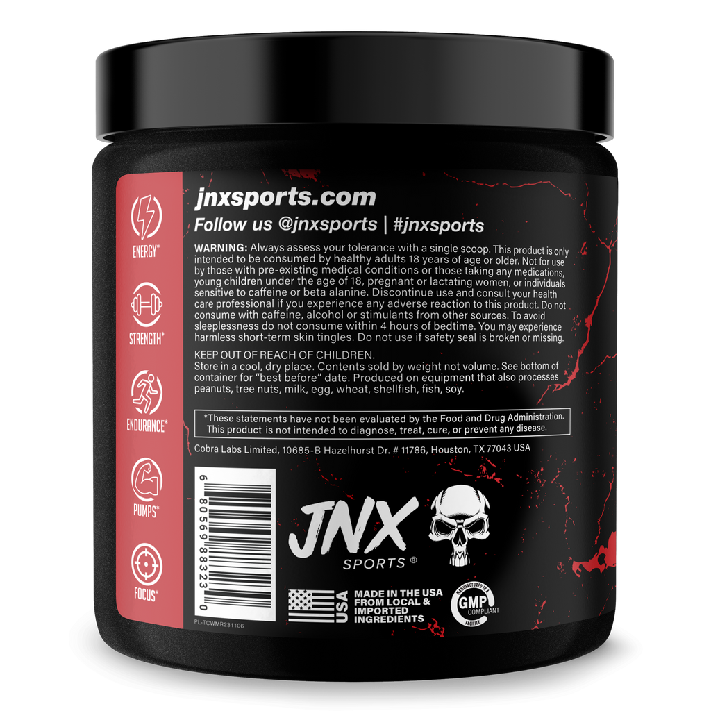 THE CURSE! High-Stim Pre-Workout - 17 Flavors