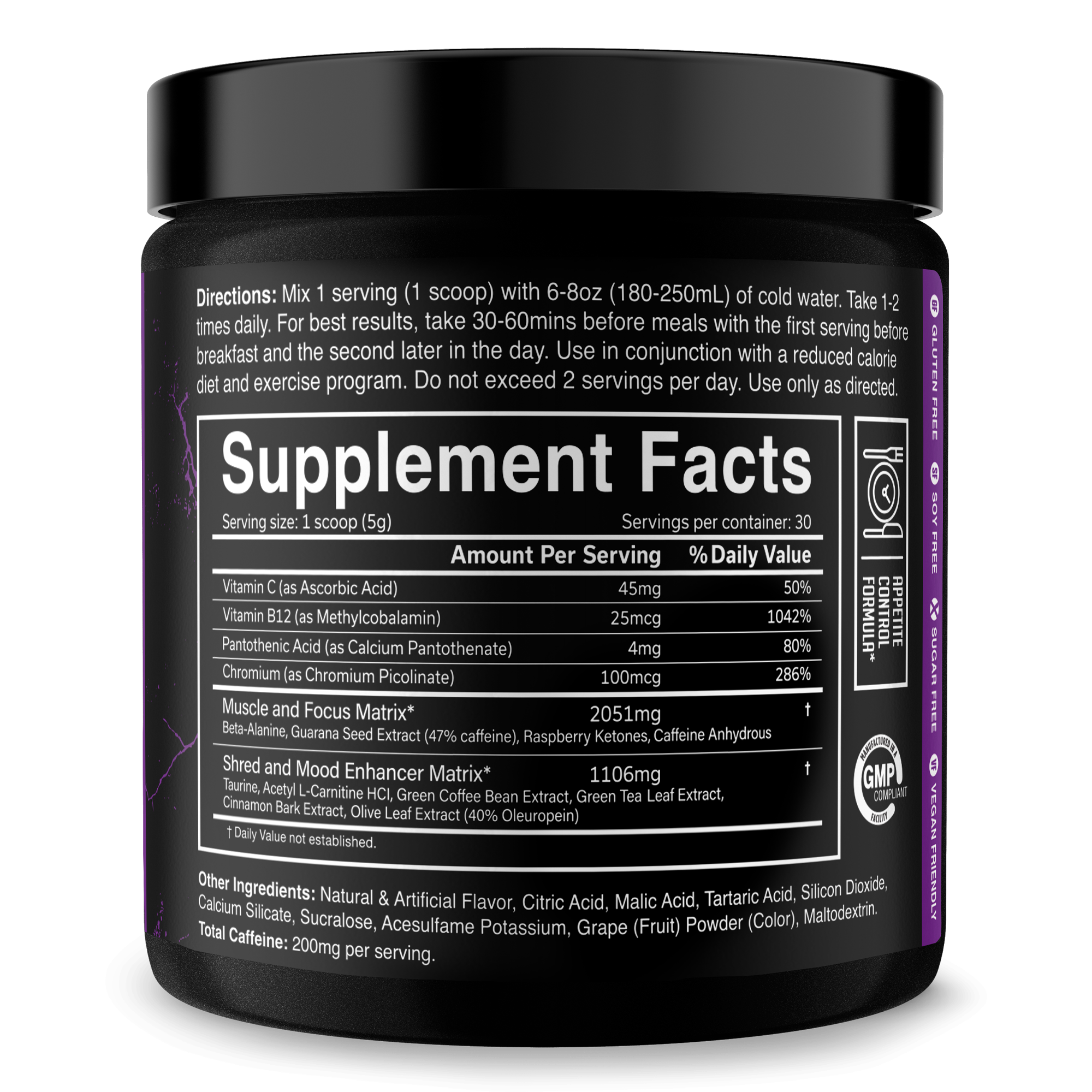 THE RIPPER! Fat Burner Powder - 11 Flavors