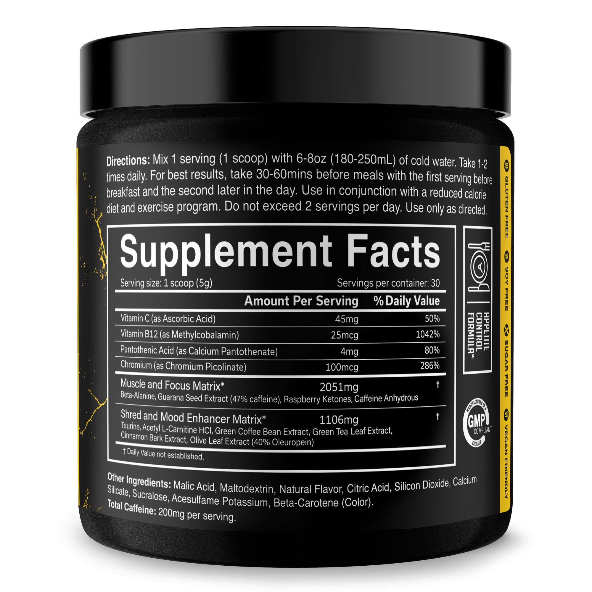 THE RIPPER! Fat Burner Powder - 11 Flavors