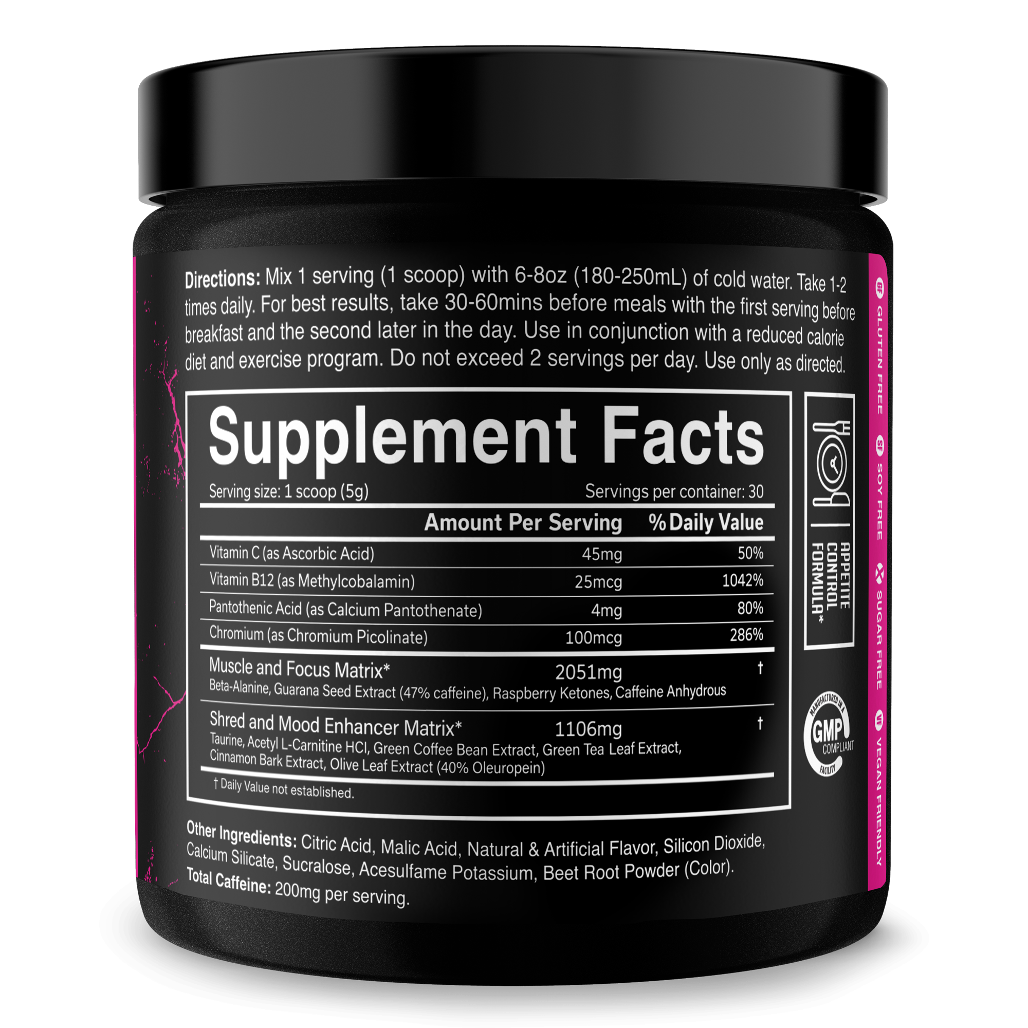 THE RIPPER! Fat Burner Powder - 11 Flavors