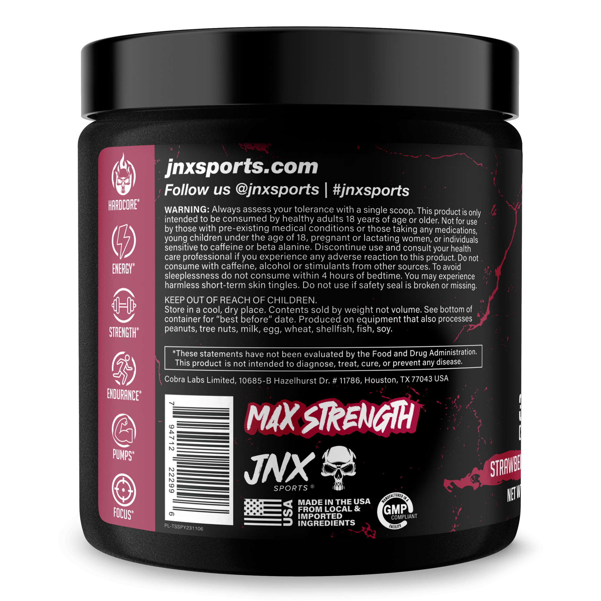 THE SHADOW! High-Stim Pre-Workout - 7 Flavors