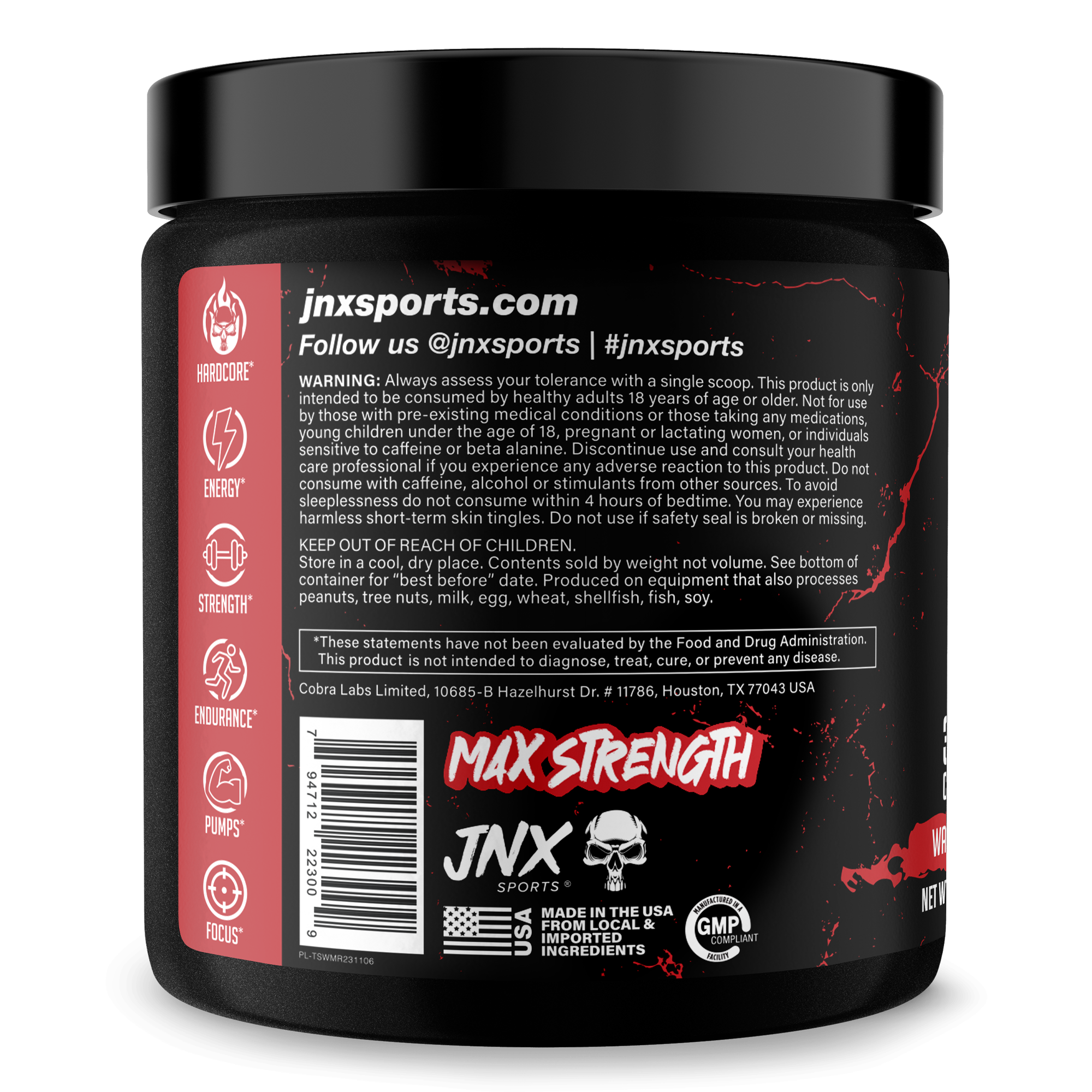 THE SHADOW! High-Stim Pre-Workout - 7 Flavors