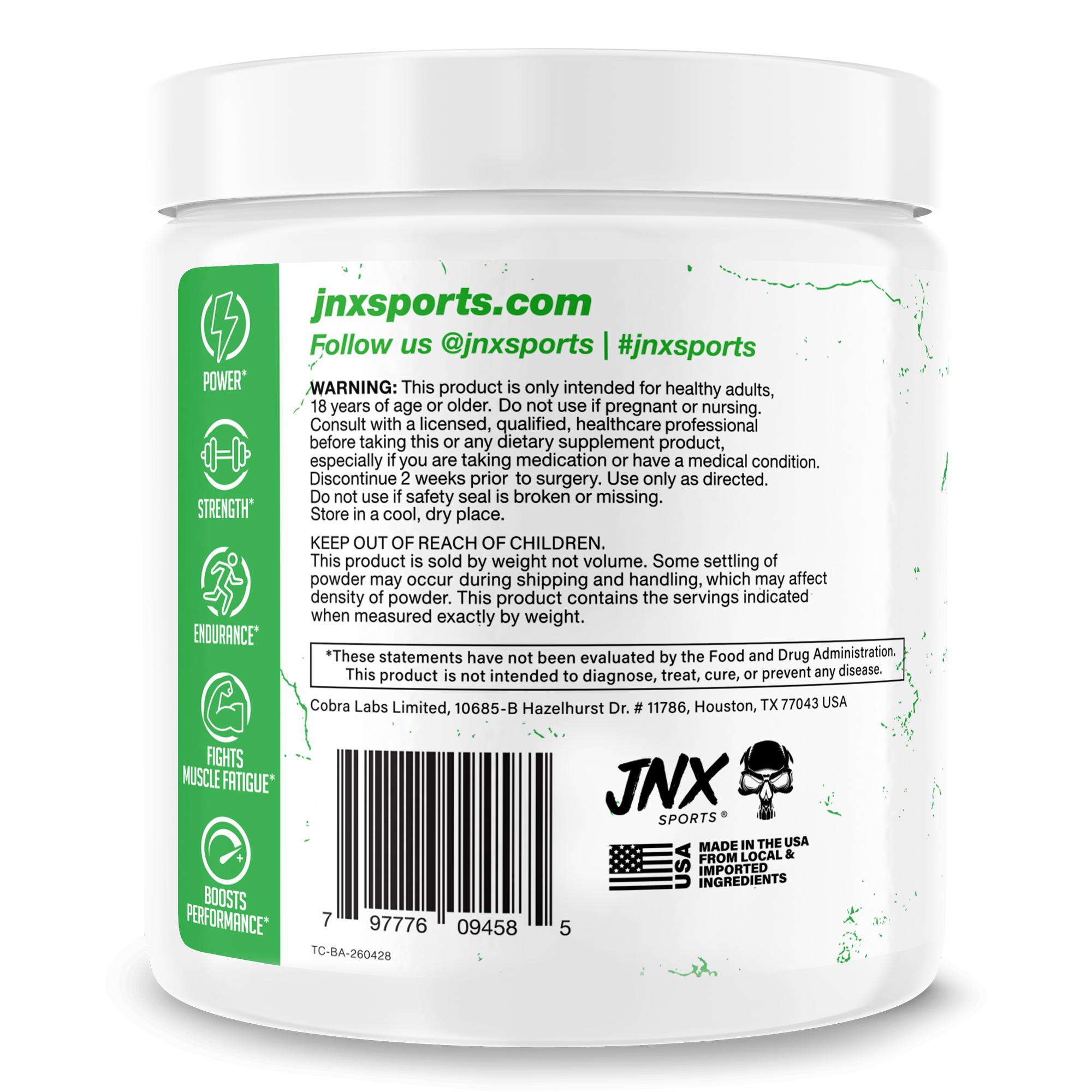 THE CURSE! Beta Alanine Powder - Unflavored