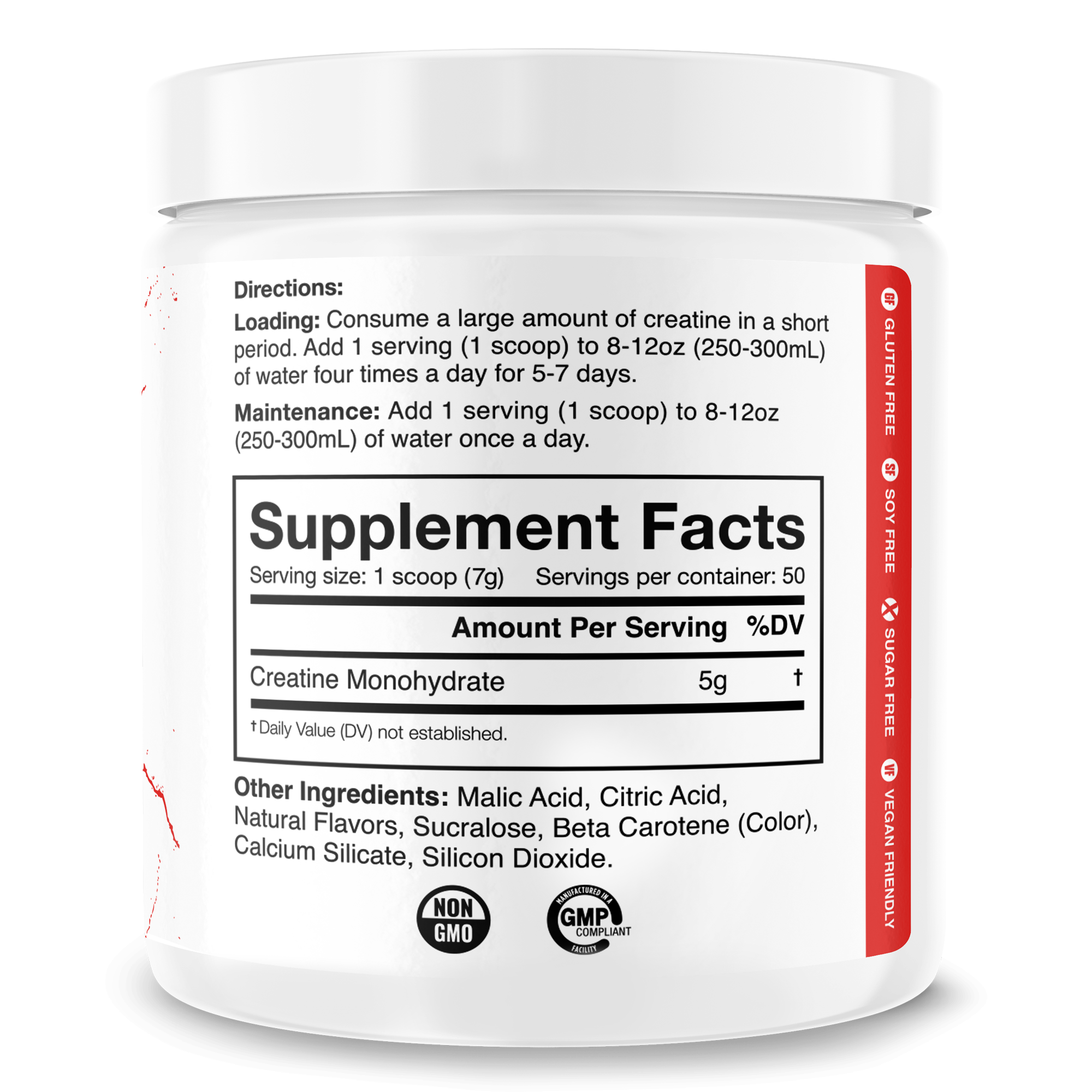 THE CURSE! Creatine Monohydrate Powder - Unflavored