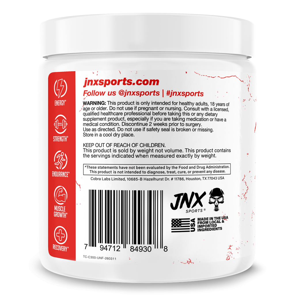 THE CURSE! Creatine Monohydrate Powder - Unflavored