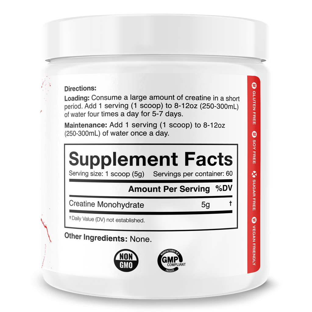 THE CURSE! Creatine Monohydrate Powder - Unflavored