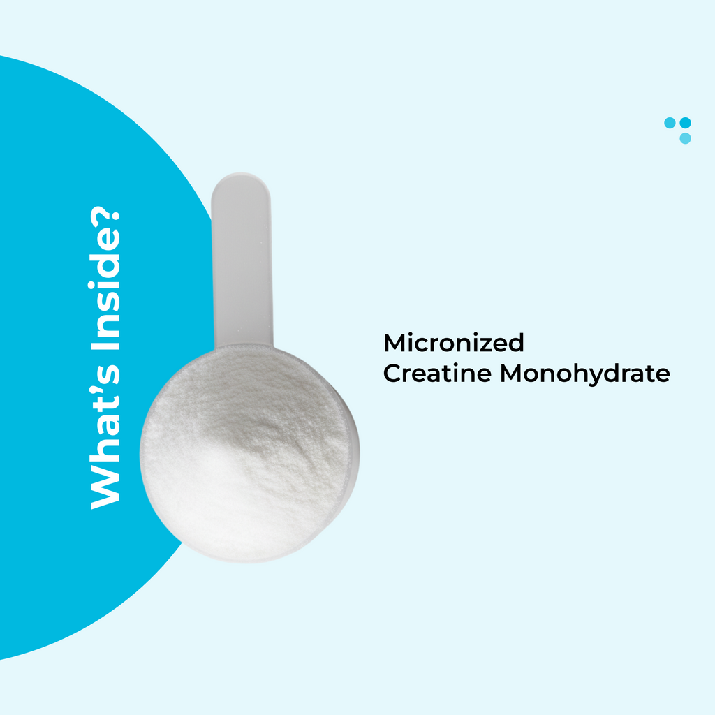 SENSIQ Clarity Micronized Creatine Monohydrate Powder - Unflavored