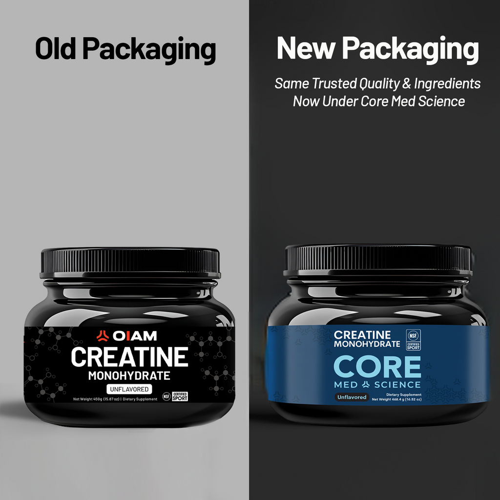 OIAM Core Creatine Monohydrate Powder - Unflavored