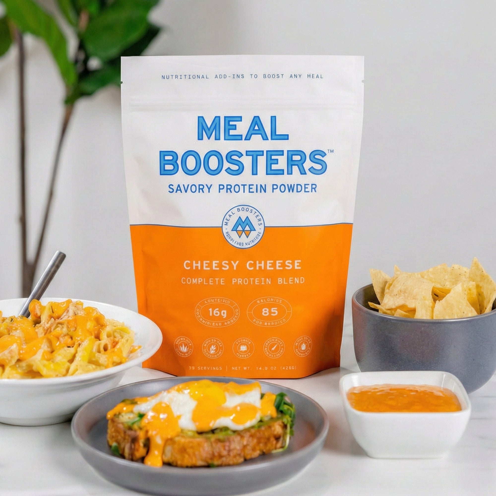 MEAL BOOSTERS Collagen + Protein Powder - Cheesy Cheese