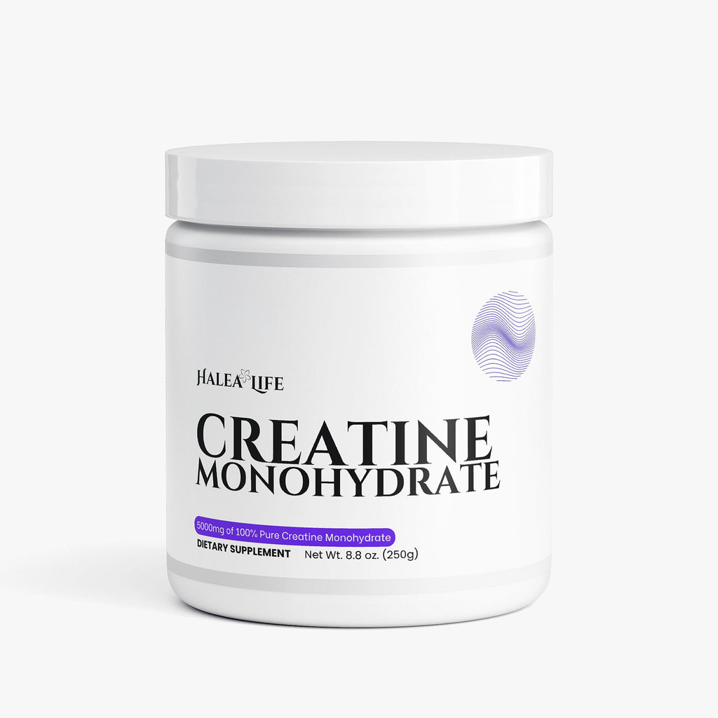 HALEA LIFE 100% Pure Creatine Monohydrate Powder - Unflavored