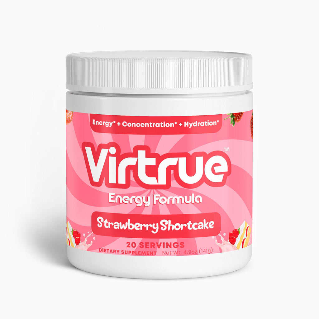 VIRTRUE Sugar-Free Pre-Workout - Strawberry Shortcake