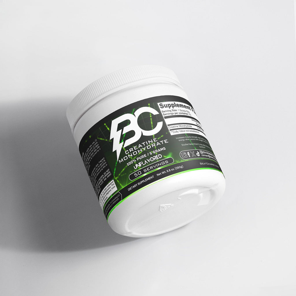 BEAT CHARGE Creatine Monohydrate Powder - Unflavored