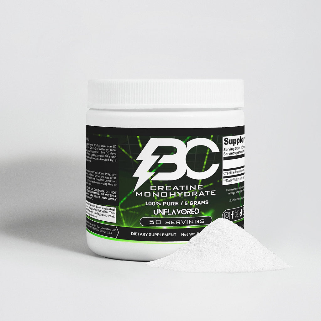 BEAT CHARGE Creatine Monohydrate Powder - Unflavored