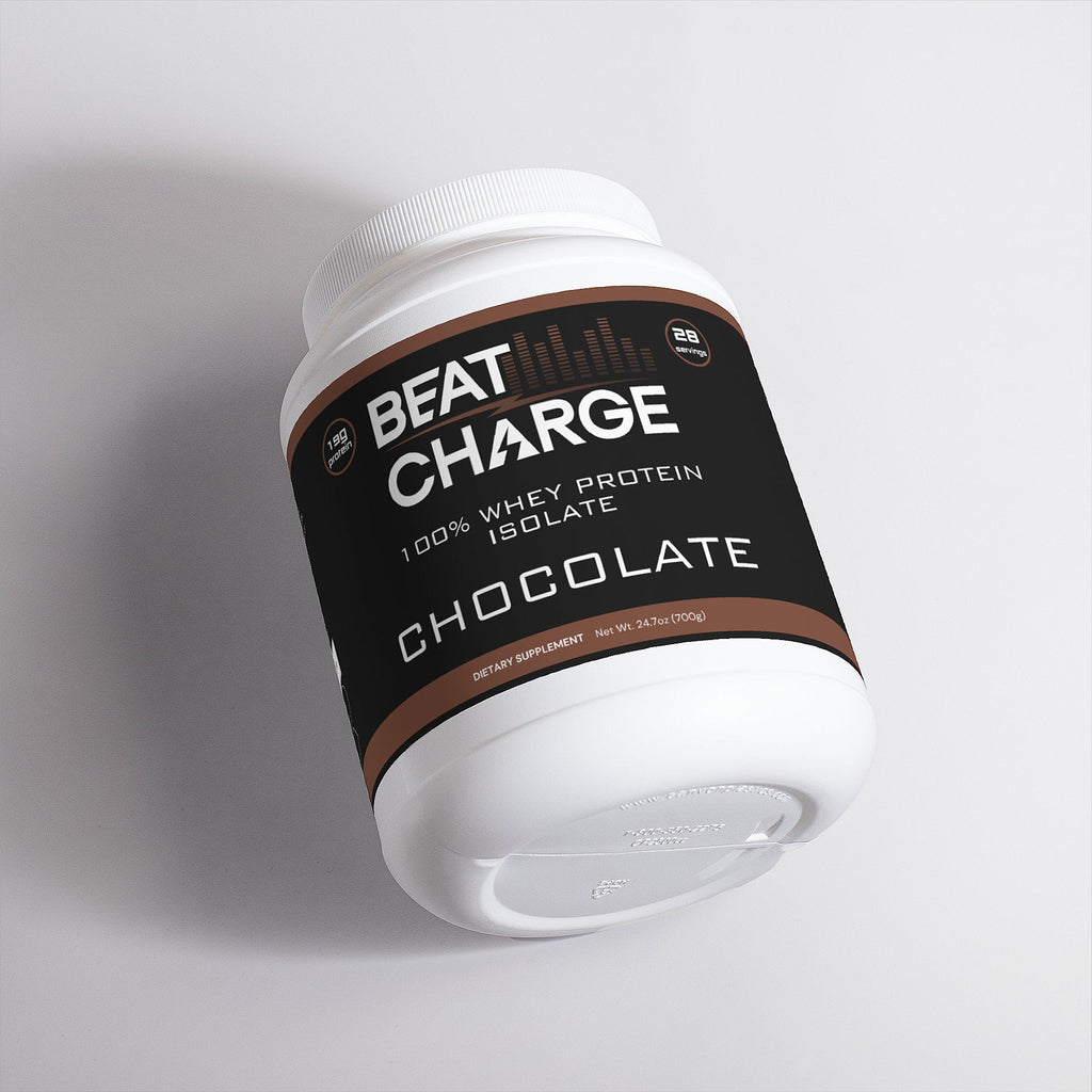 BEAT CHARGE 100% Whey Protein Isolate Powder - Chocolate