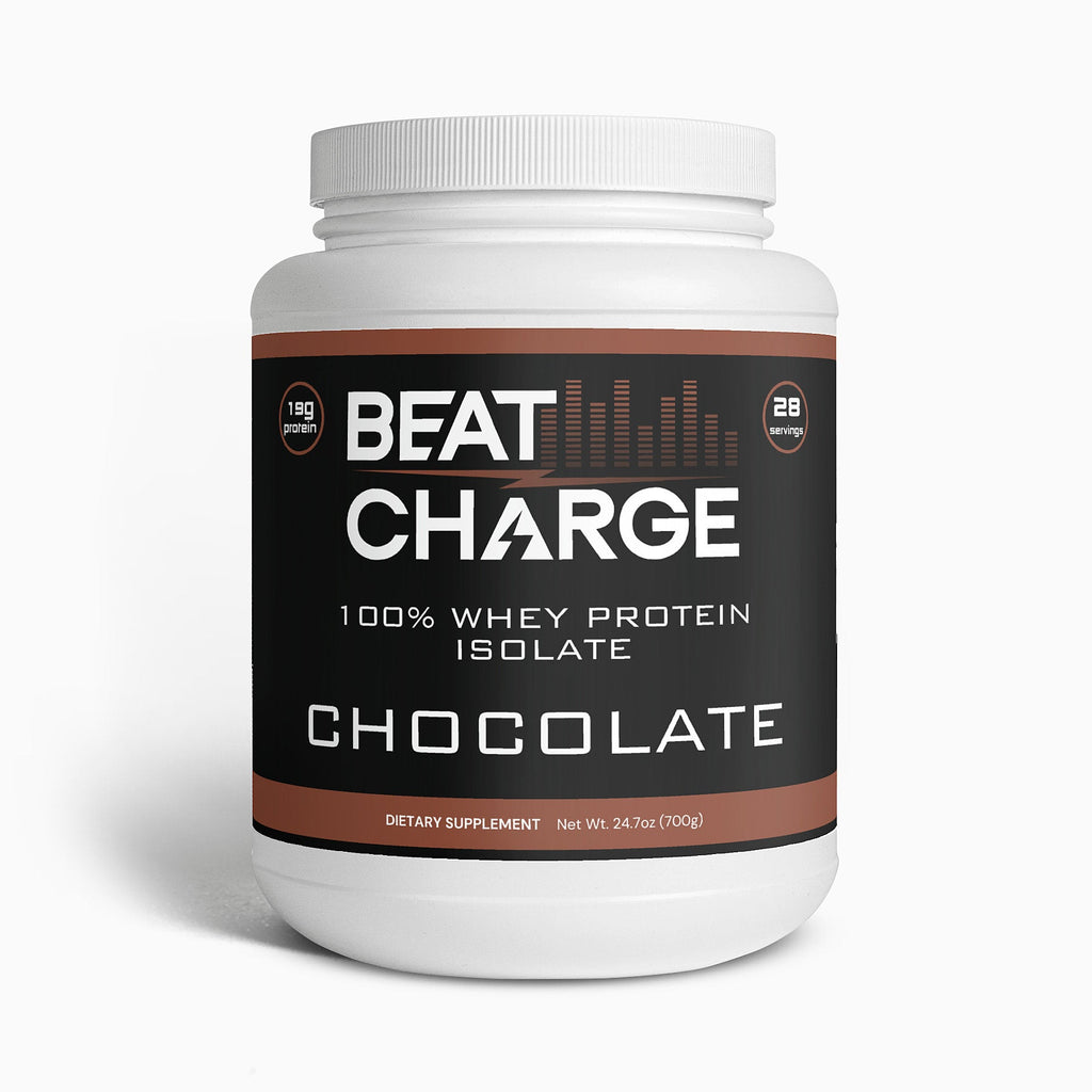 BEAT CHARGE 100% Whey Protein Isolate Powder - Chocolate