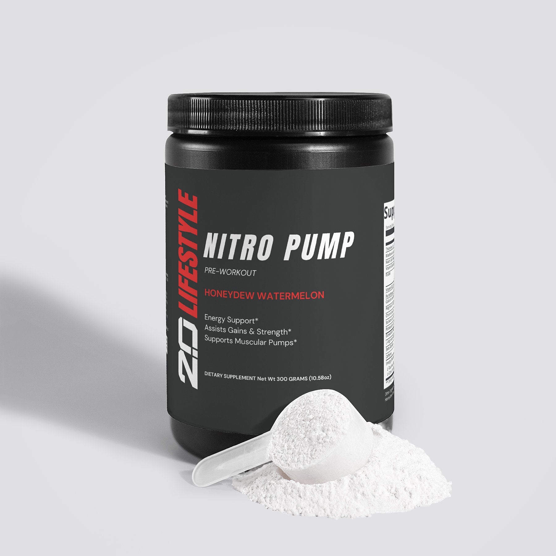 2.0 LIFESTYLE Nitro Pump Pre-Workout - Watermelon