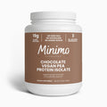 MINIMO Vegan Pea Protein Isolate Powder - Chocolate