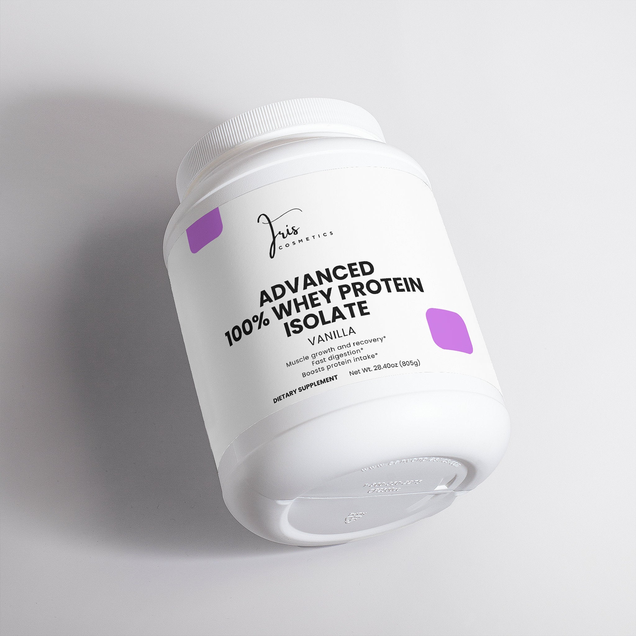 IRIS COSMETICS Advanced Whey Protein Isolate Powder - Vanilla