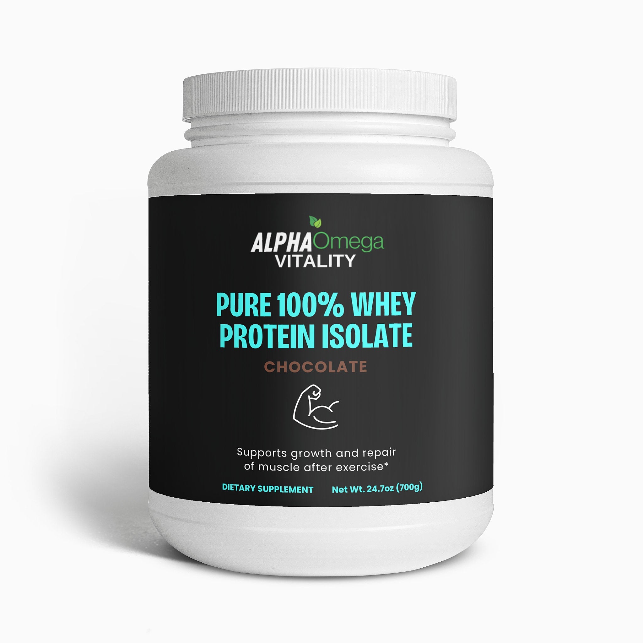 ALPHA OMEGA Whey Protein Isolate Powder - Chocolate