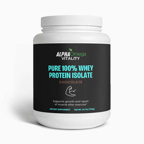 ALPHA OMEGA Whey Protein Isolate Powder - Chocolate