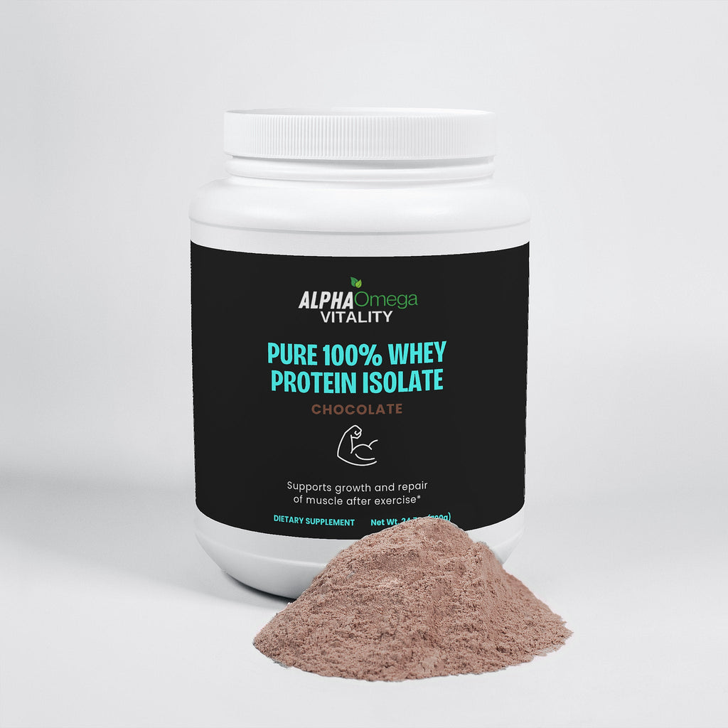 ALPHA OMEGA Whey Protein Isolate Powder - Chocolate