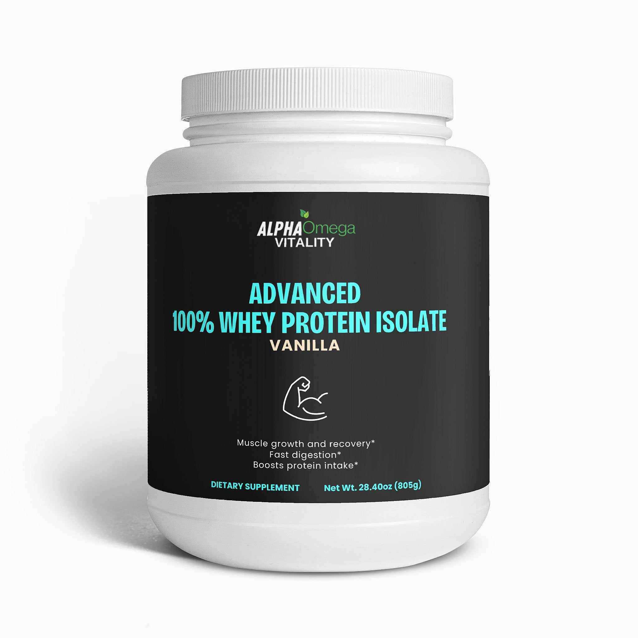 ALPHA OMEGA Whey Protein Isolate Powder - Vanilla
