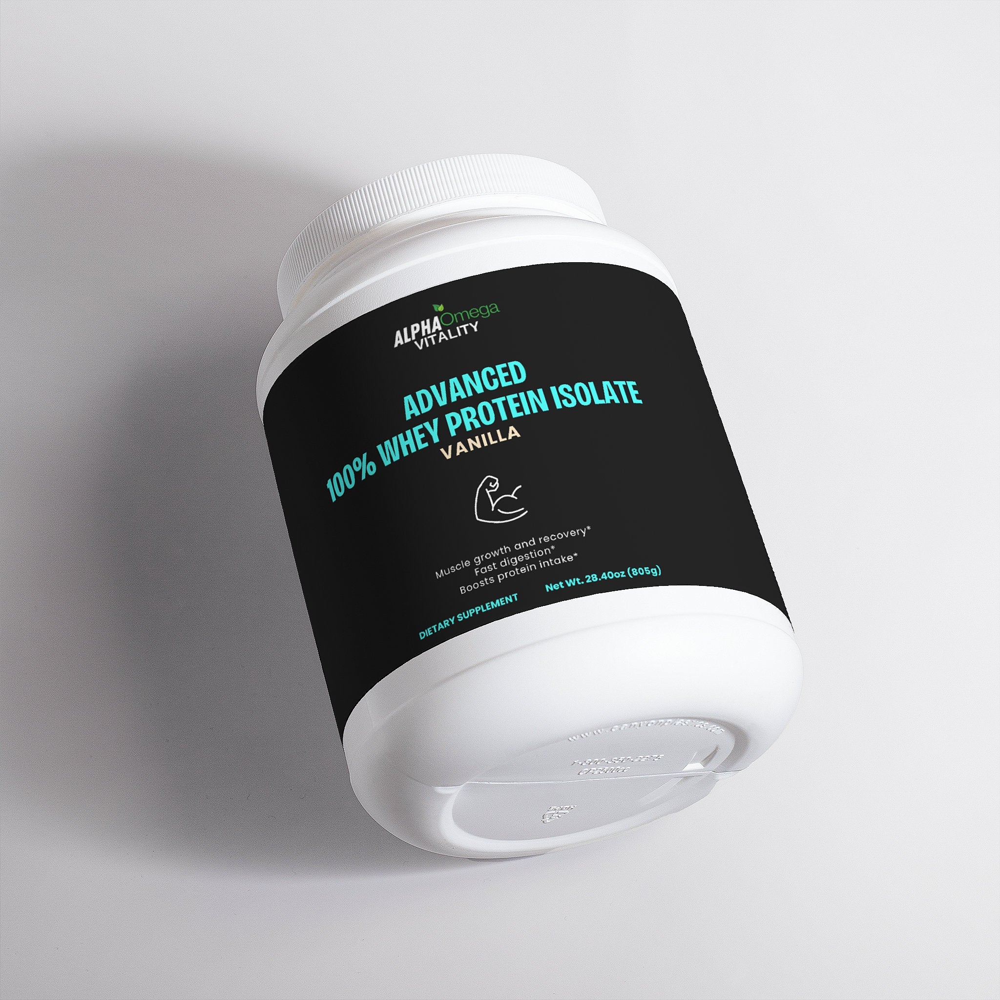 ALPHA OMEGA Whey Protein Isolate Powder - Vanilla