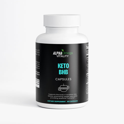 ALPHA OMEGA Keto BHB for Weight Loss - 60 Capsules