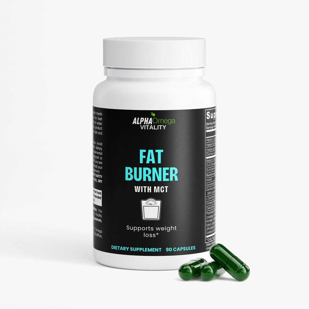 ALPHA OMEGA MCT Fat Burner - 90 Capsules