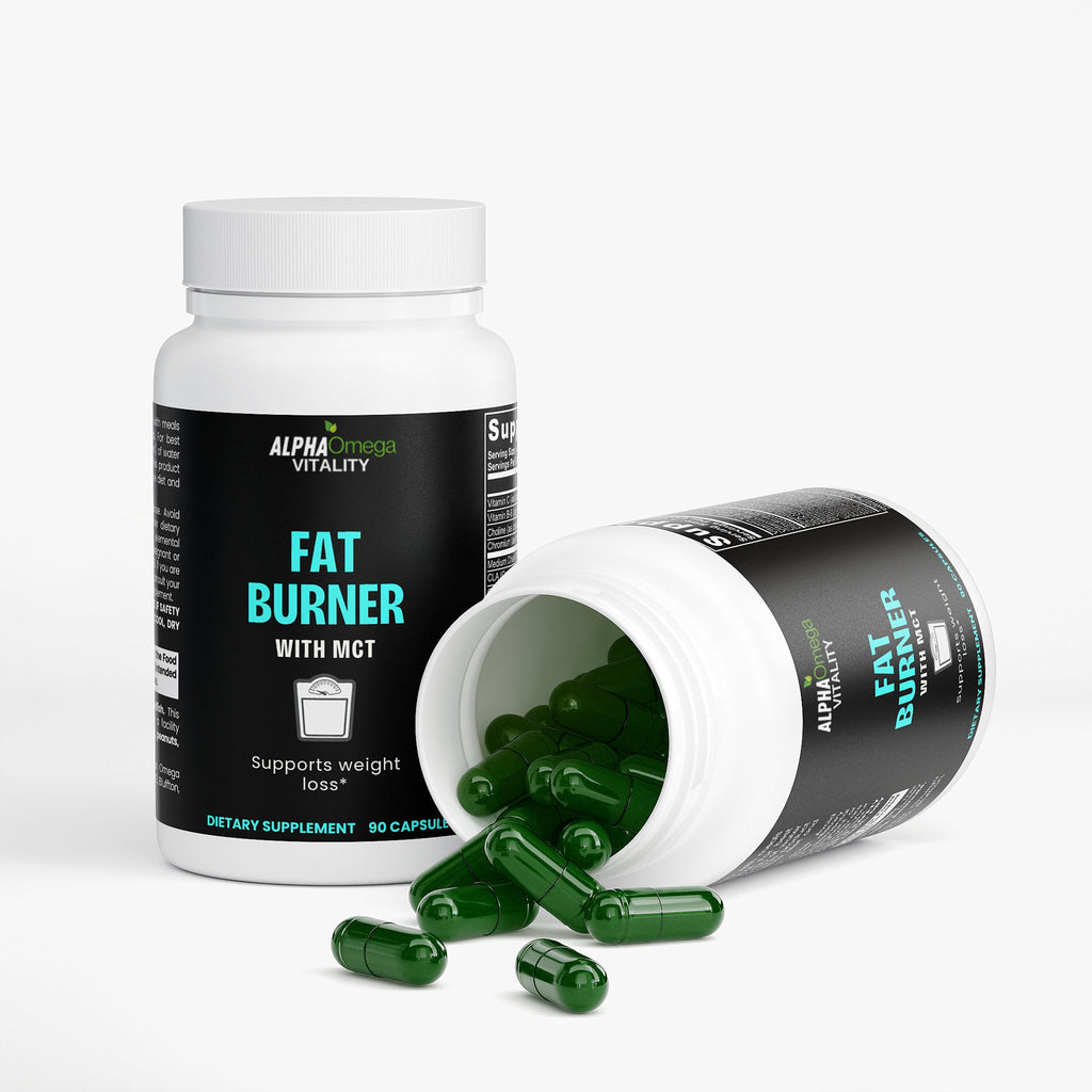 ALPHA OMEGA MCT Fat Burner - 90 Capsules