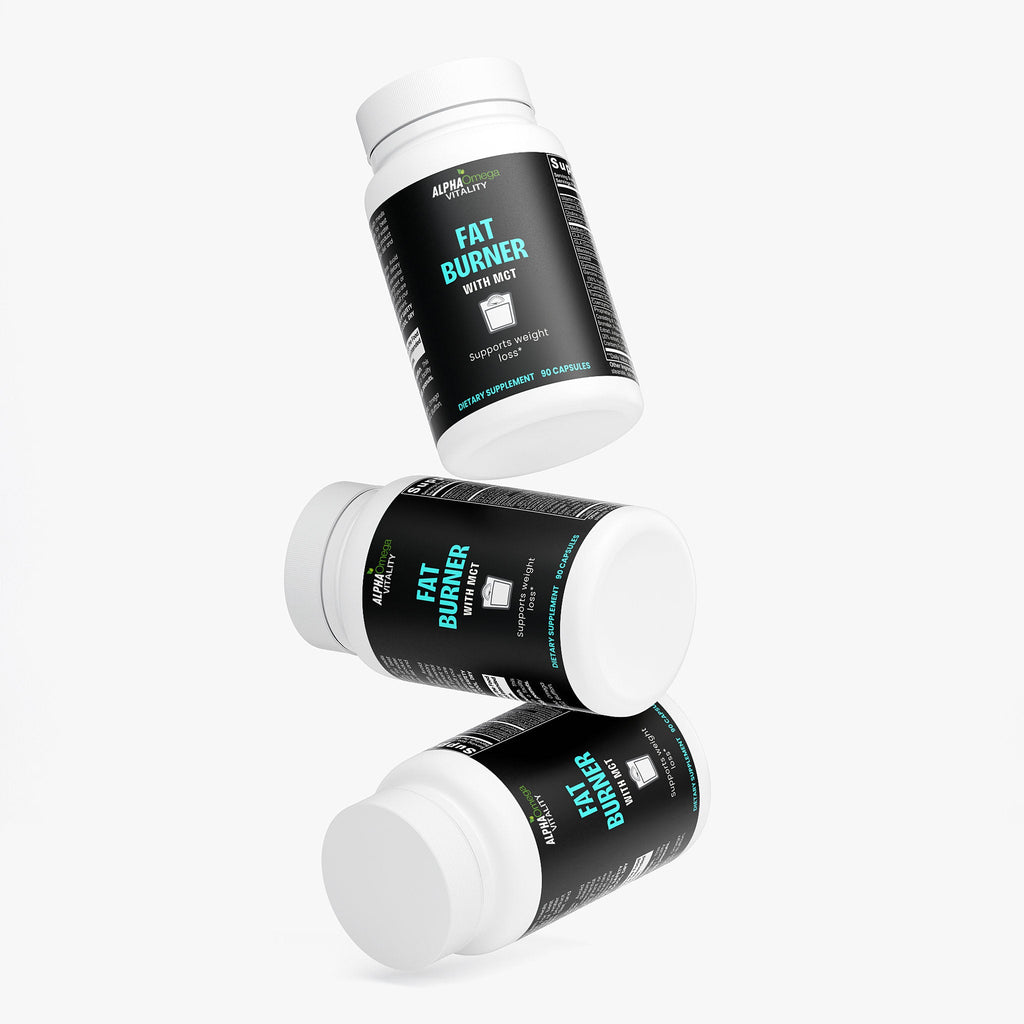 ALPHA OMEGA MCT Fat Burner - 90 Capsules