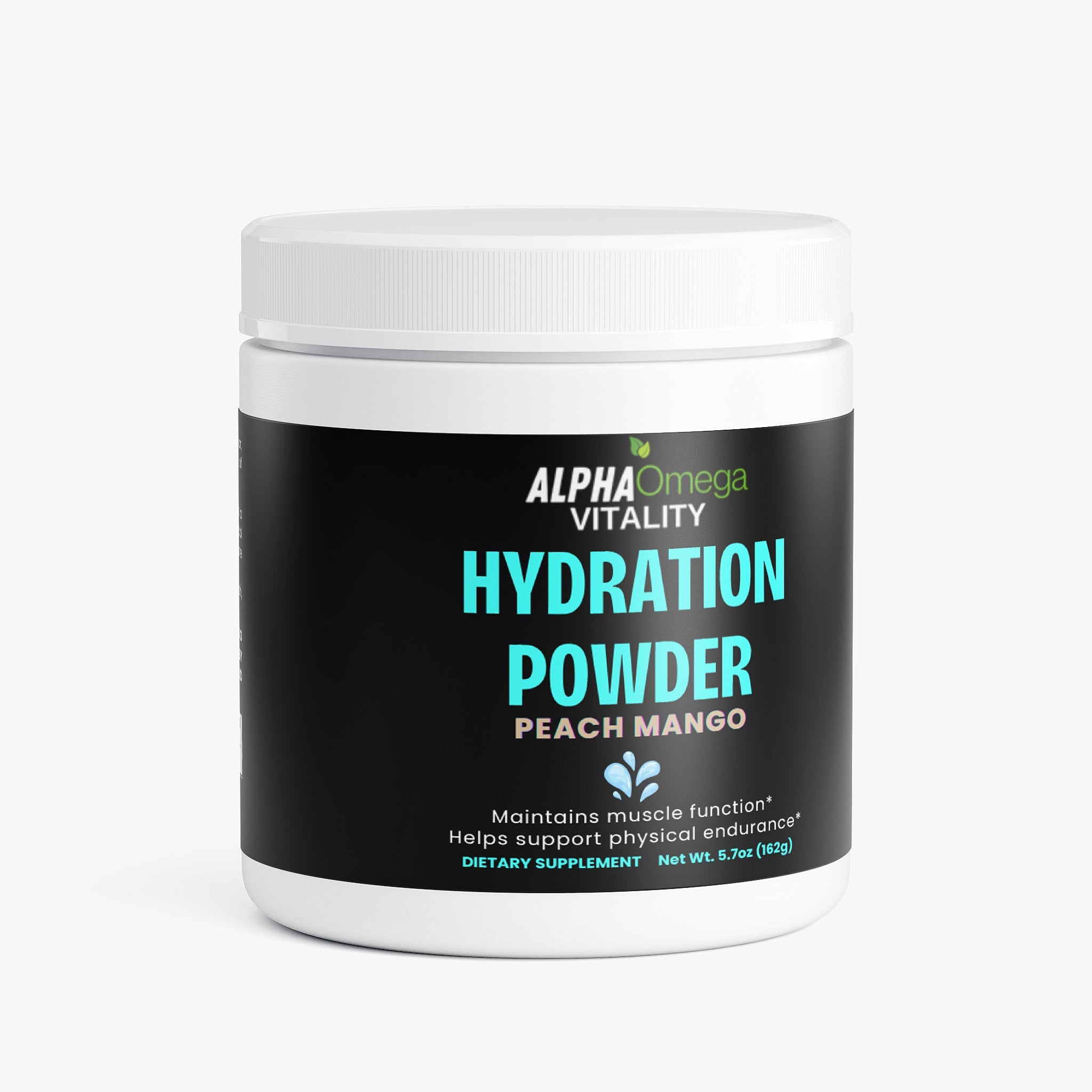 ALPHA OMEGA Hydration Drink Powder - Peach Mango