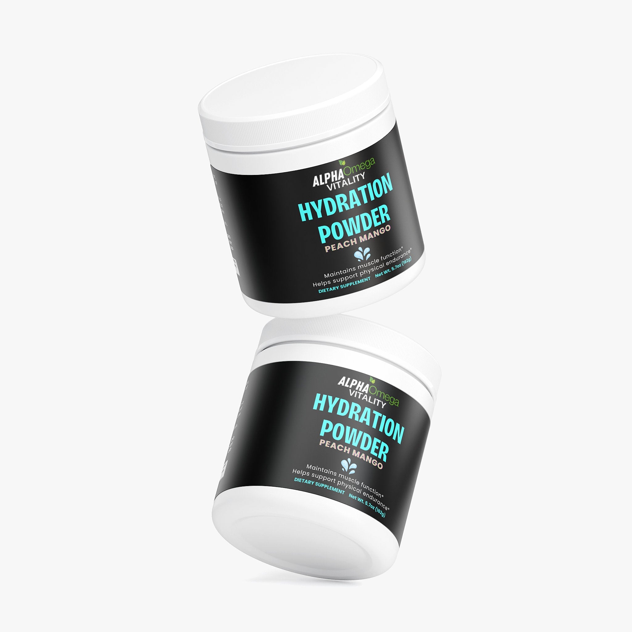 ALPHA OMEGA Hydration Drink Powder - Peach Mango