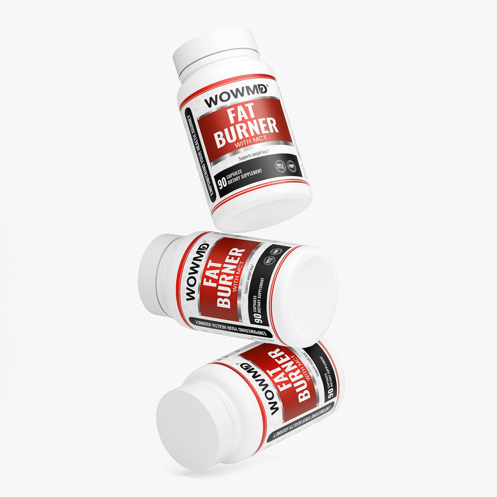WOW MD Fat Burner with MCT - 90 Capsules