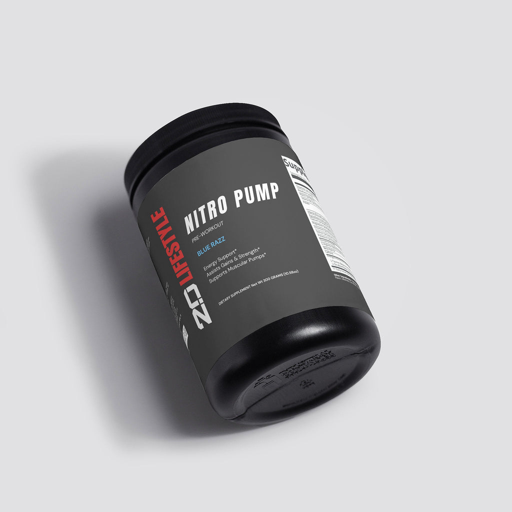 2.0 LIFESTYLE Nitro Pump Pre-Workout - Blue Razz