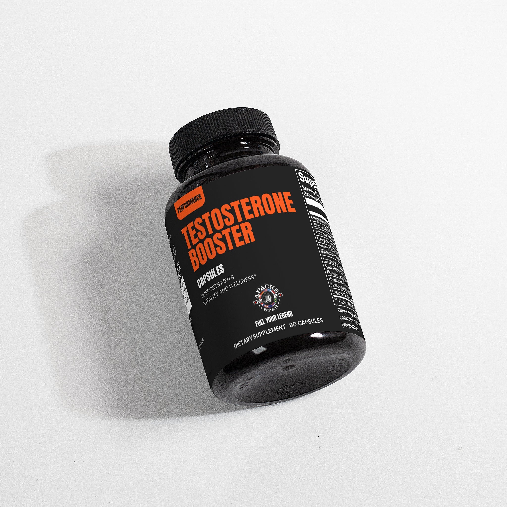 APACHE STAR Testosterone Booster - 90 Capsules