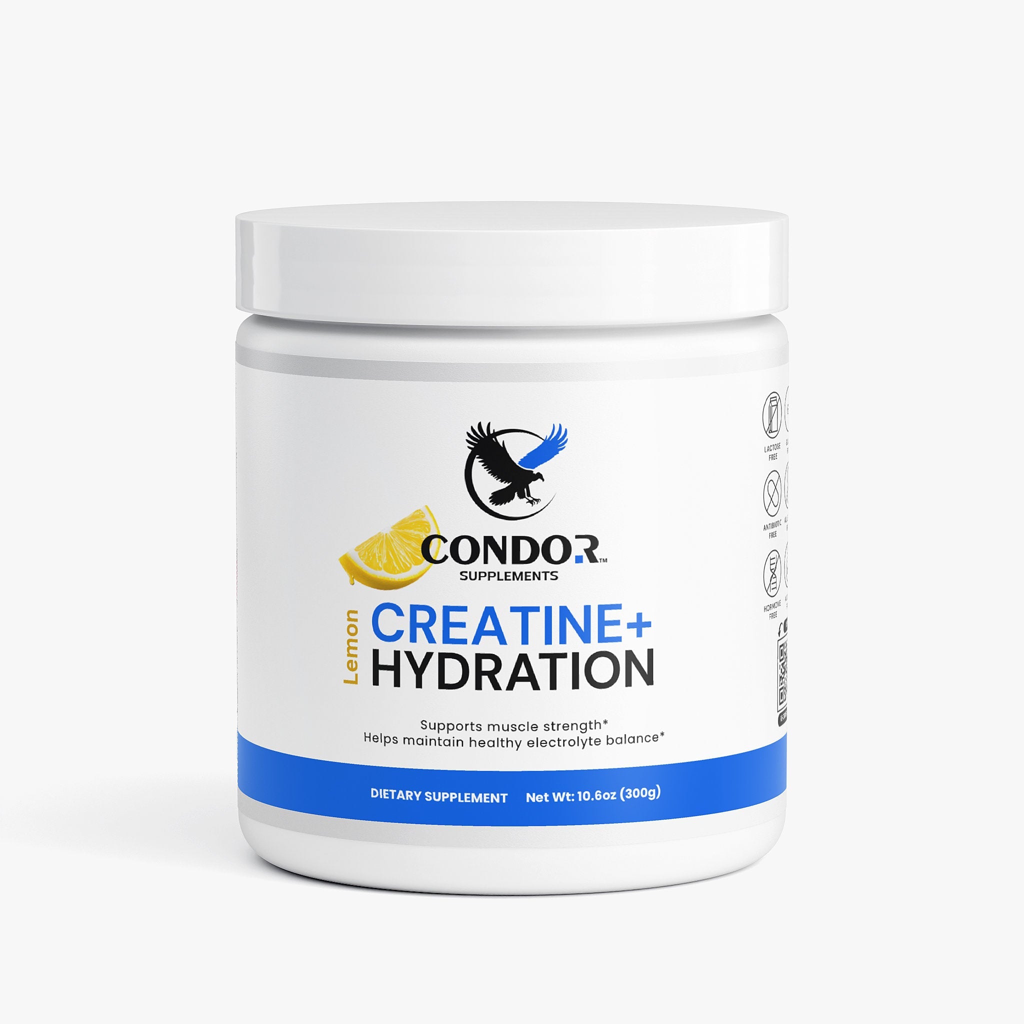 CONDOR Creatine + Hydration Powder - Lemon