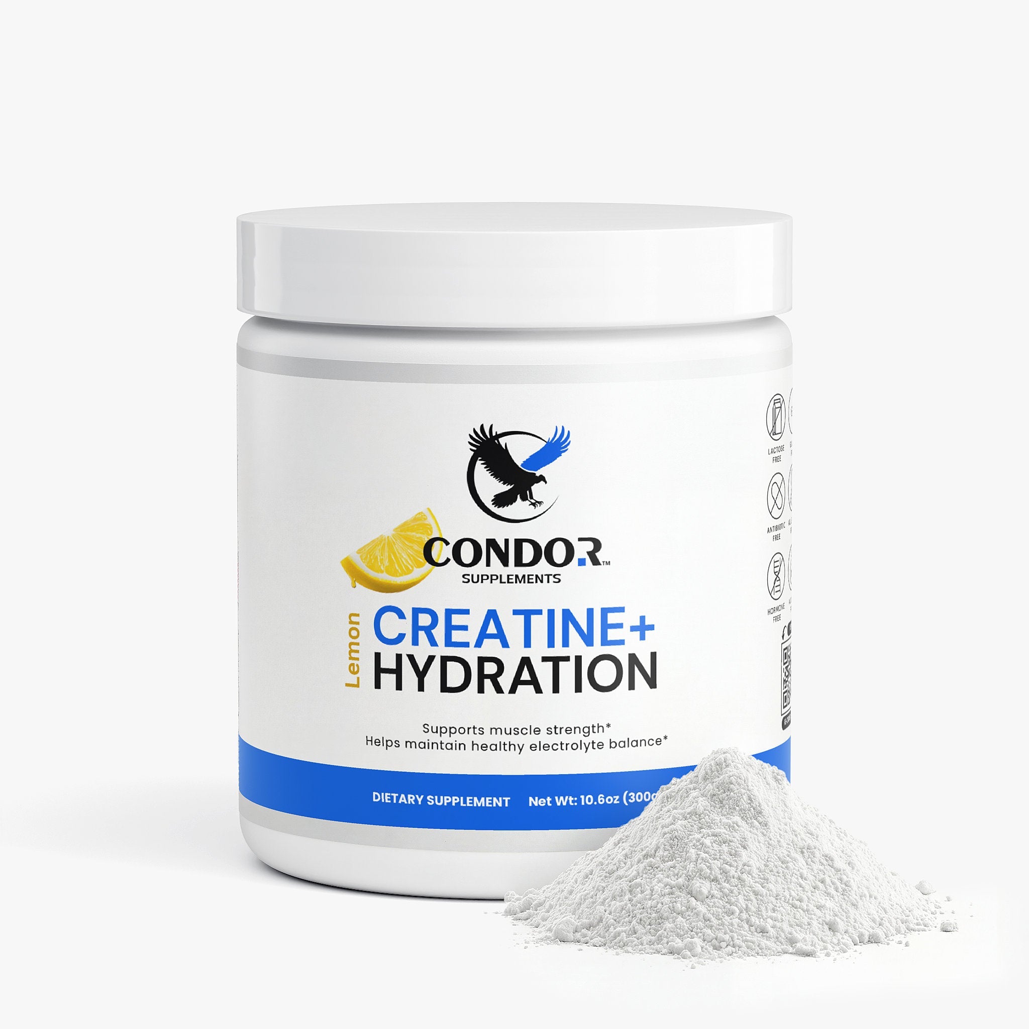 CONDOR Creatine + Hydration Powder - Lemon
