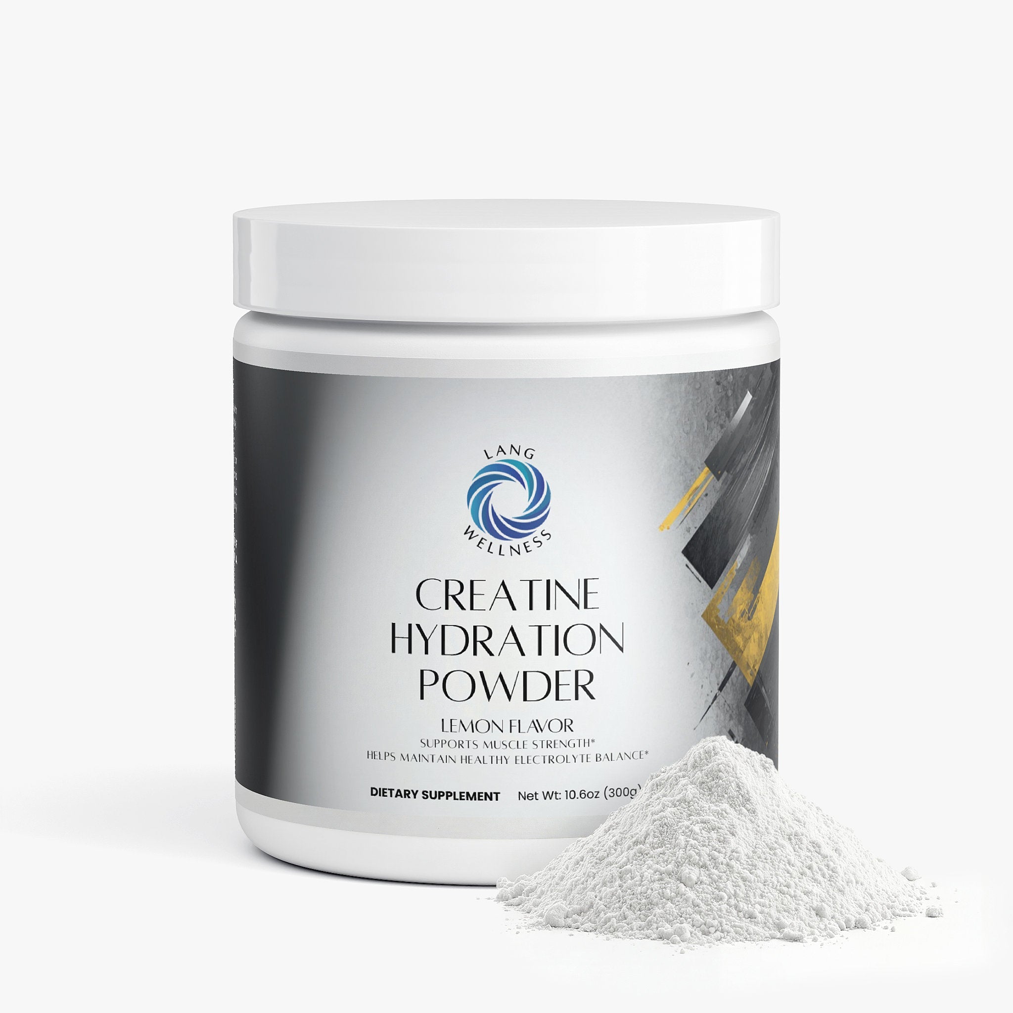 LANG WELLNESS Creatine Hydration Powder - Lemon