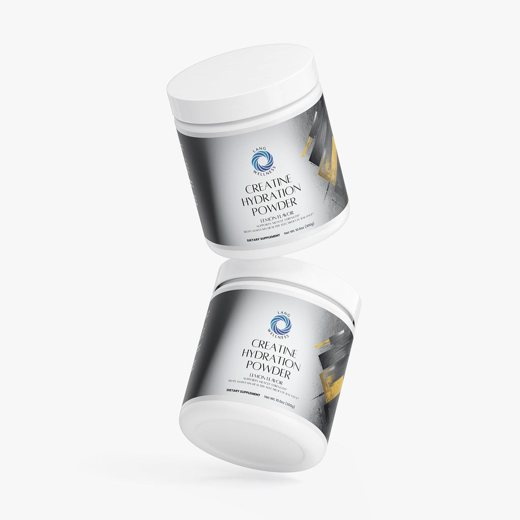 LANG WELLNESS Creatine Hydration Powder - Lemon