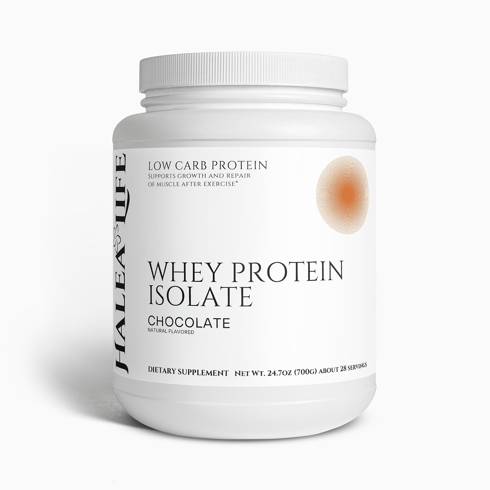HALEA LIFE Pure Whey Protein Isolate Powder - Chocolate