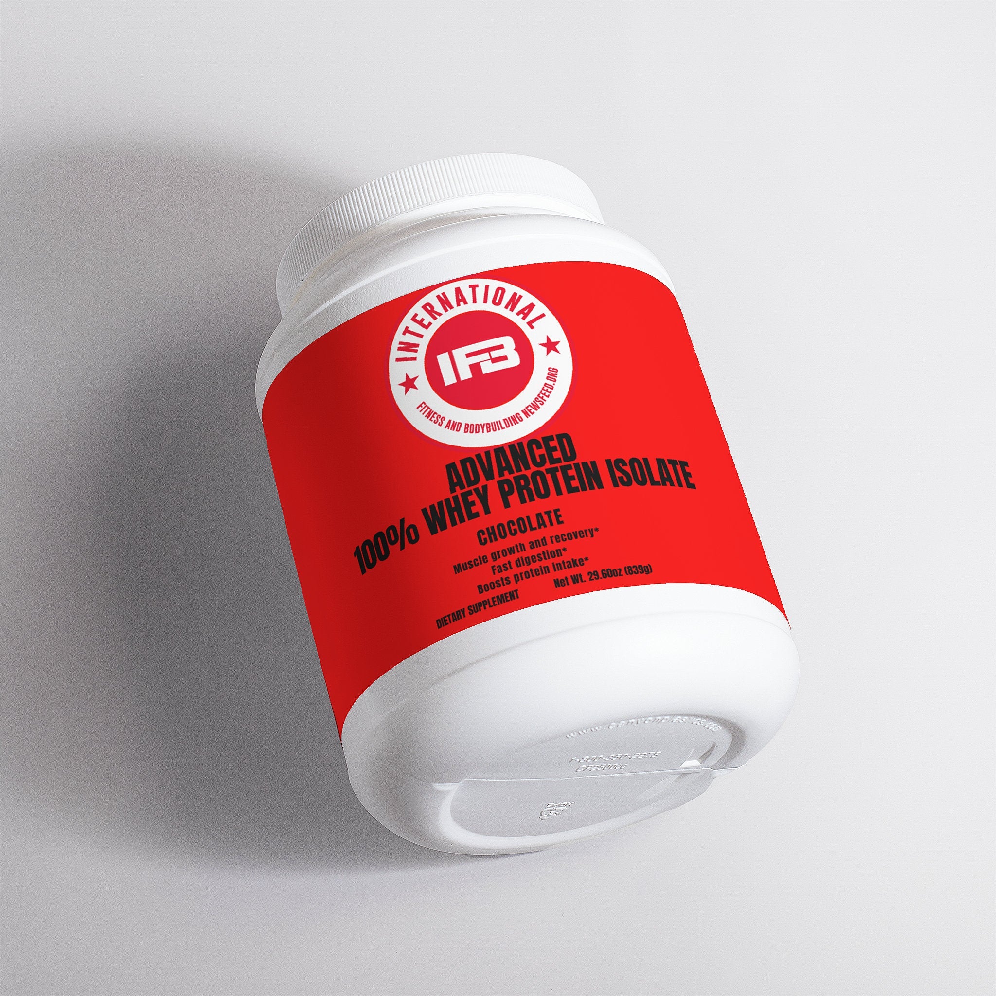 IFB ADVANCED 100% Whey Protein Isolate Powder - Chocolate