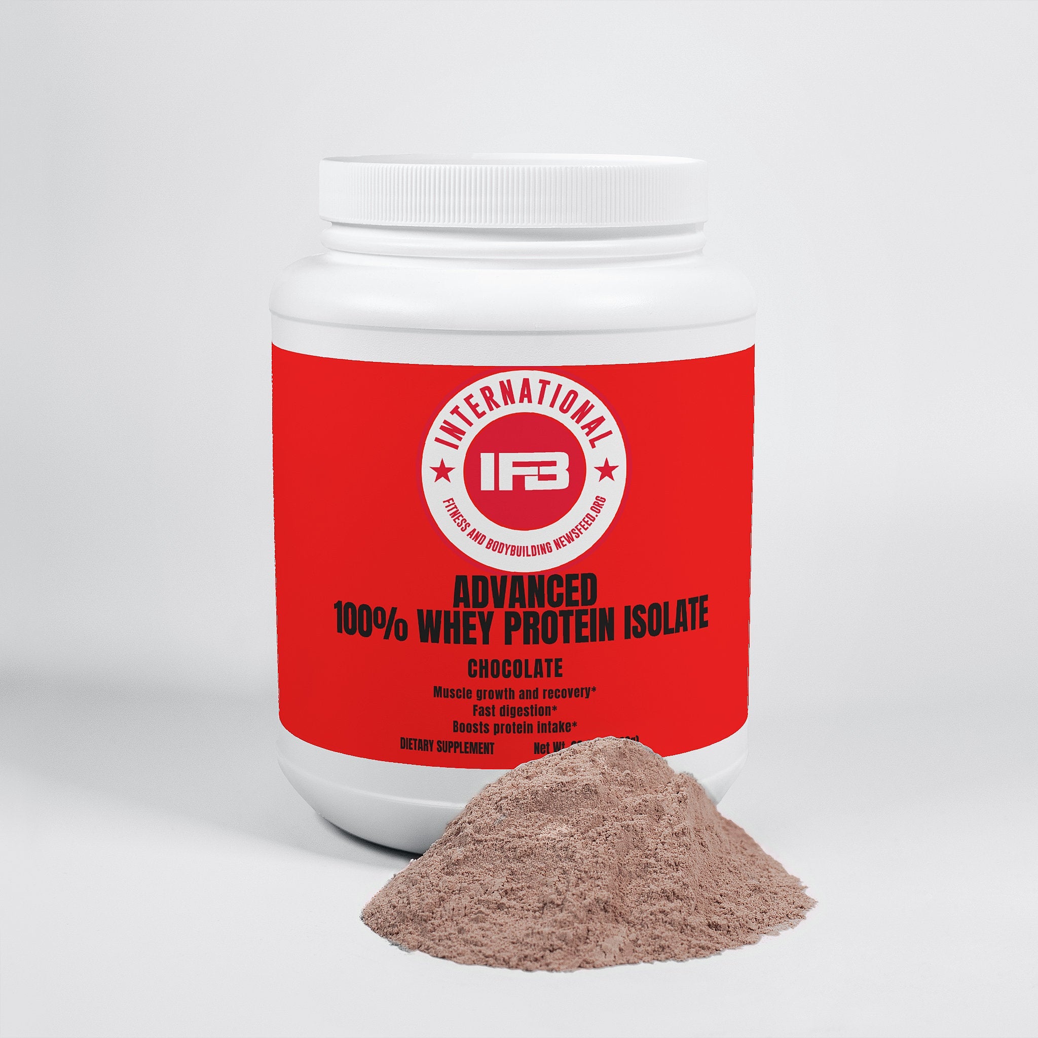 IFB ADVANCED 100% Whey Protein Isolate Powder - Chocolate
