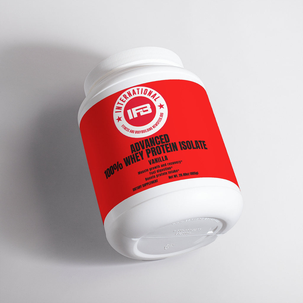 IFB ADVANCED 100% Whey Protein Isolate Powder - Vanilla